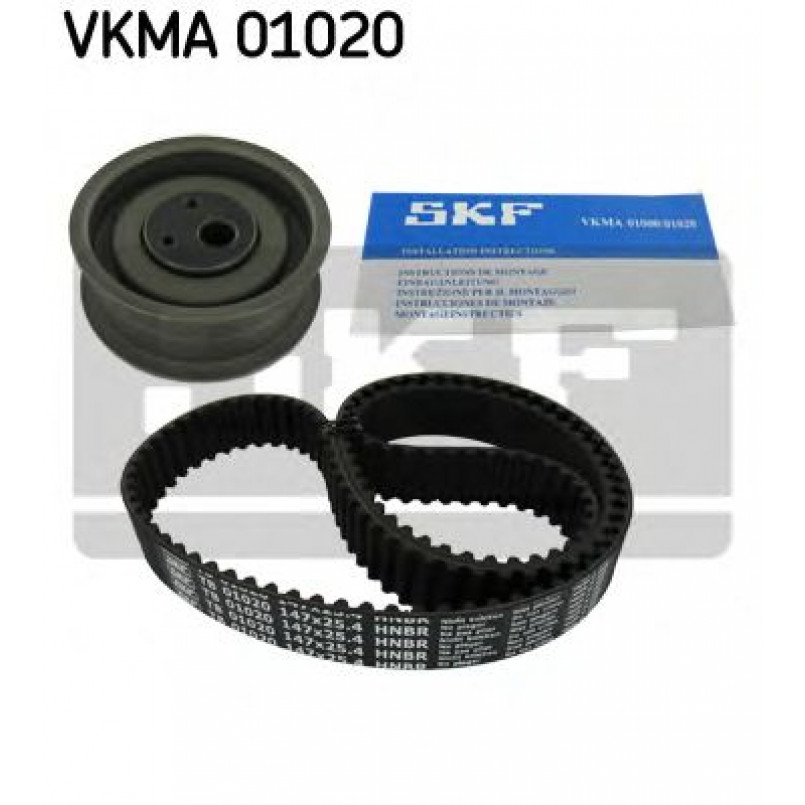 VKMA 01020 SKF Комплект ГРМ (ремінь + ролик)